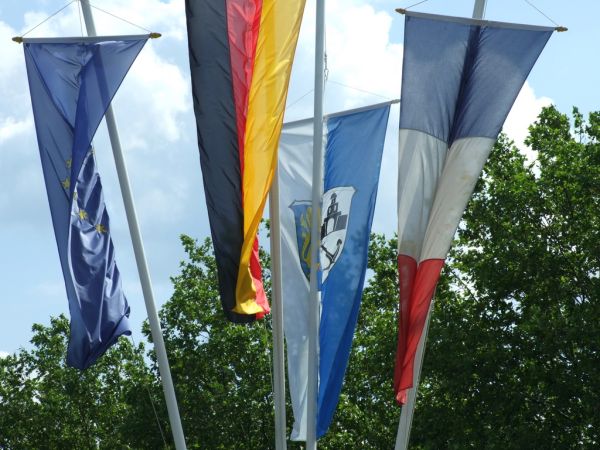 Flags in Ginsheim