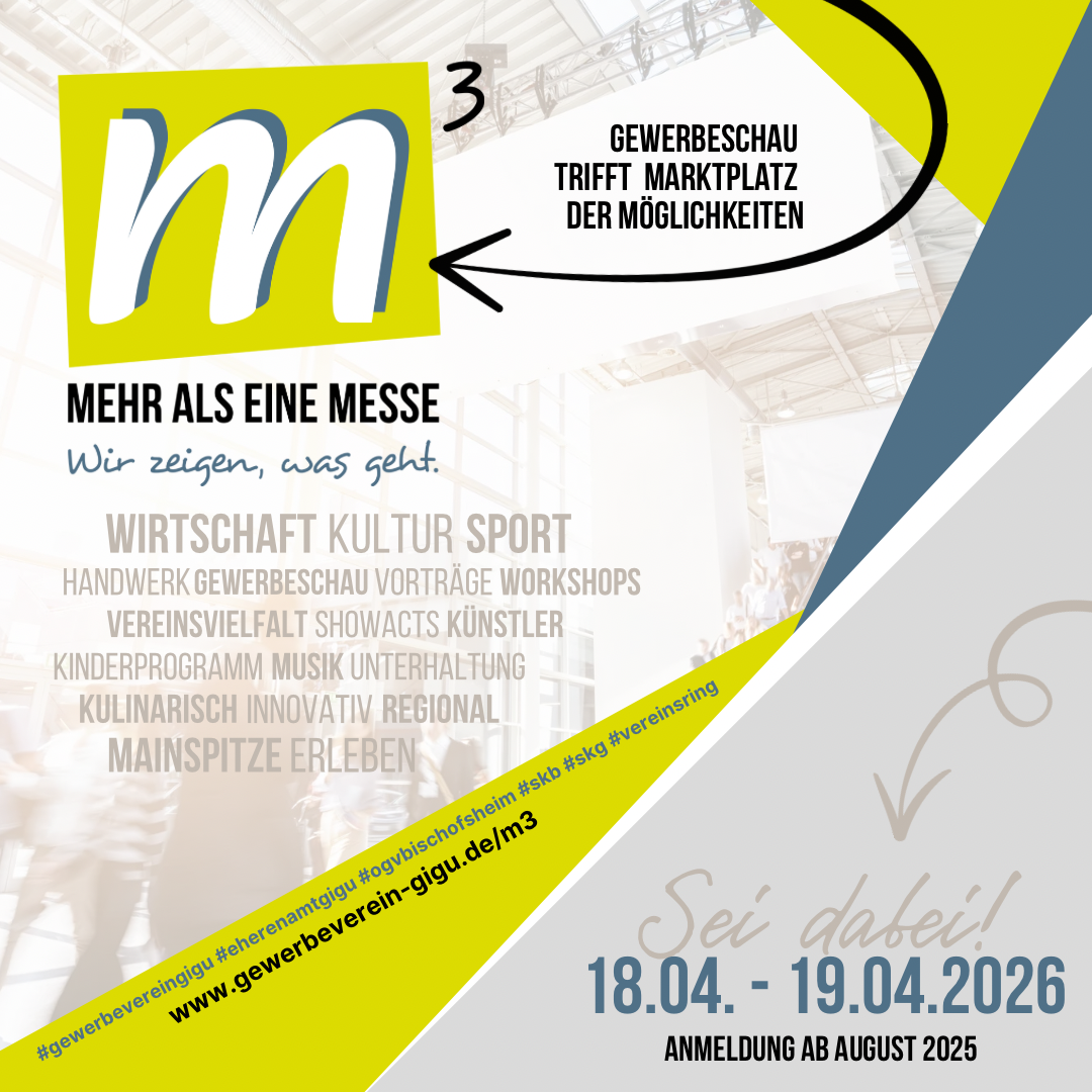 Veranstaltungshinweis m3