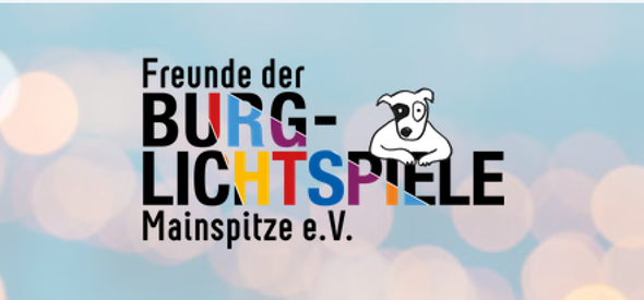 Logo Freunde der Burg-Lichtspiele Mainspitze e. V. Logo Förderverein Burg-Lichtspiele