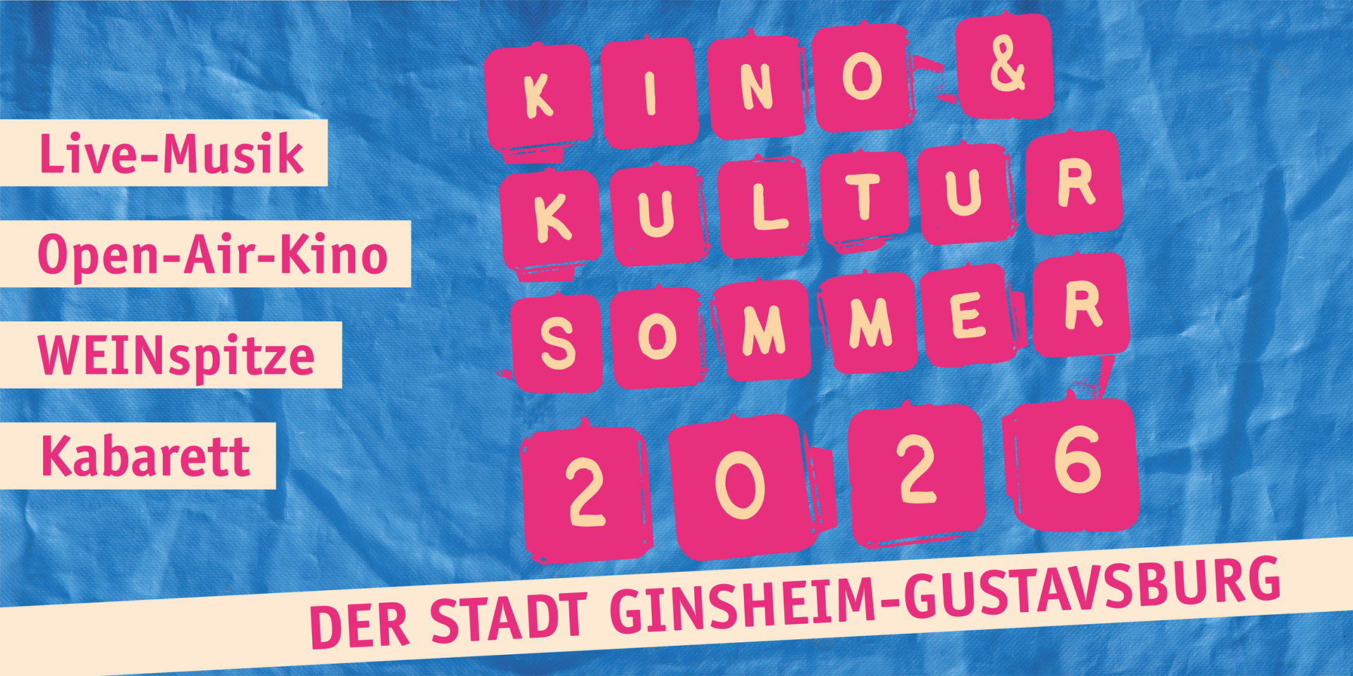 Banner: Kultursommer 2026