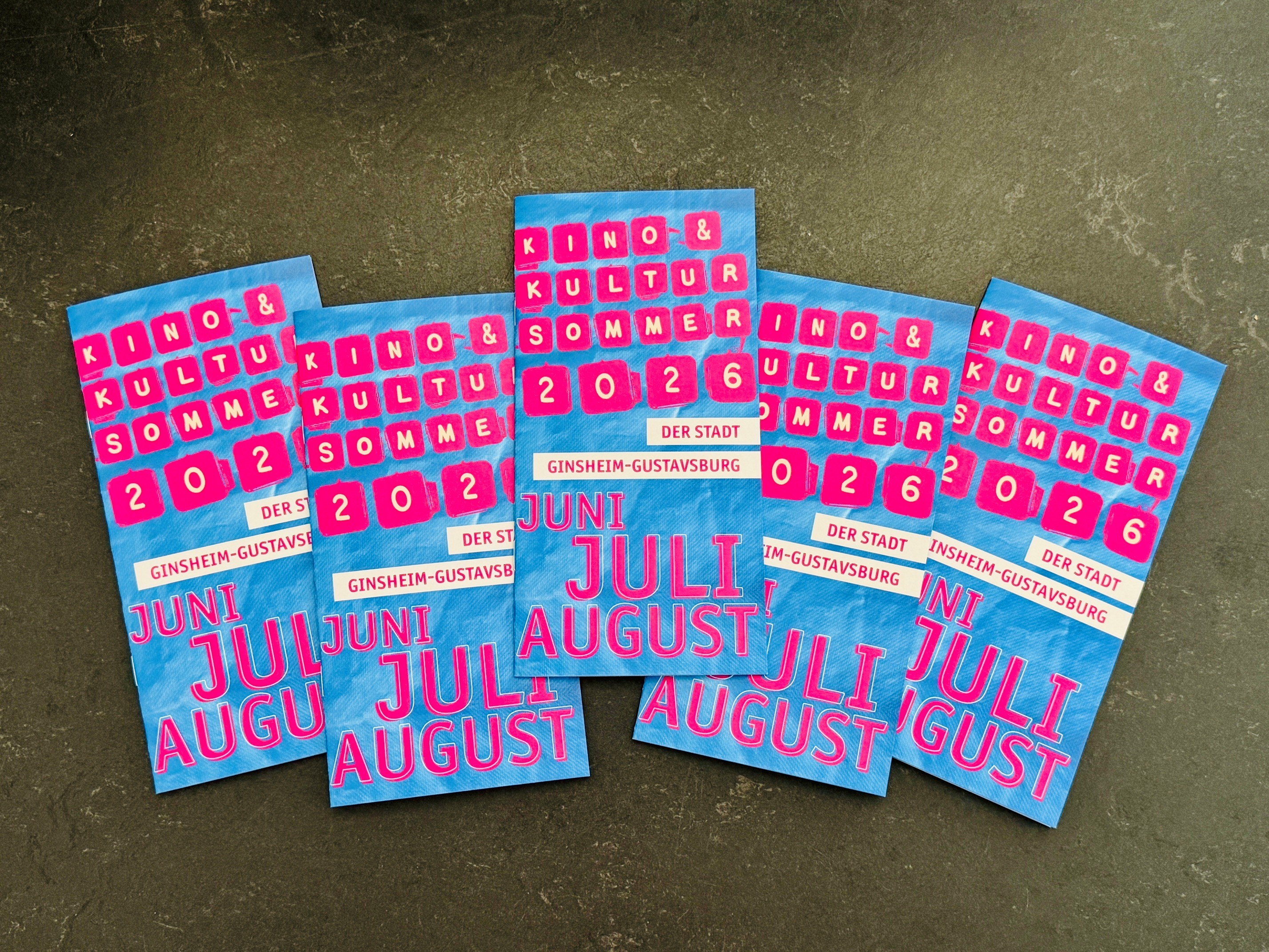 Flyer Kino- und Kultursommer 2026 Flyer Kino- und Kultursommer 2026