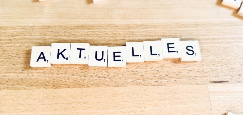 Schriftzug "Aktuelles"