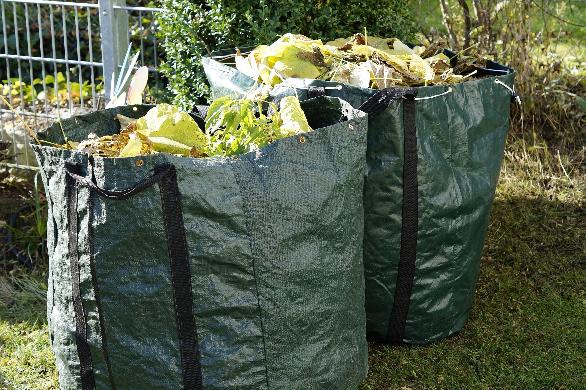 Grünabfälle aus dem Garten