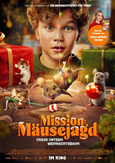 Filmplakat: Mission: Mäusejagd - Chaos unterm Weihnachtsbaum Filmplakat: Mission: Mäusejagd - Chaos unterm Weihnachtsbaum