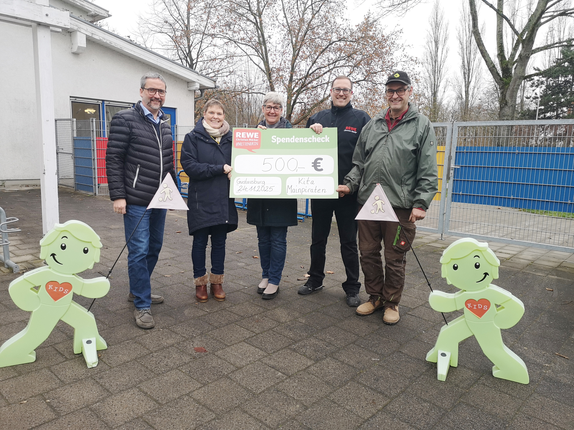 v.l.n.r.: Thorsten Siehr, Jennifer Silz, Heike Martin, Christian Märker und Peter Guthmann. v.l.n.r.: Thorsten Siehr, Jennifer Silz, Heike Martin, Christian Märker und Peter Guthmann.