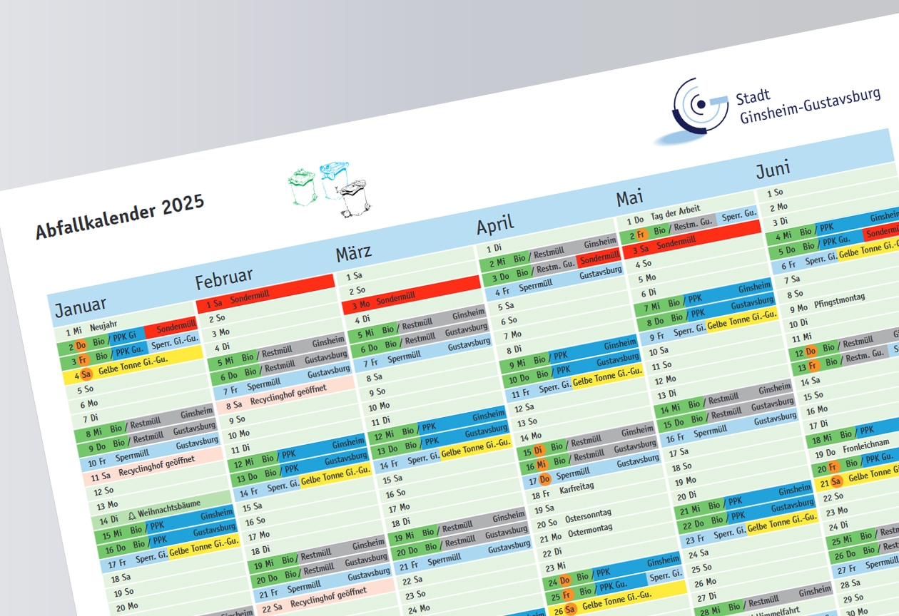 Abfallkalender 2025