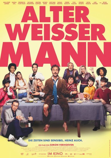 Filmplakat: Alter weißer Mann Filmplakat: Alter weißer Mann