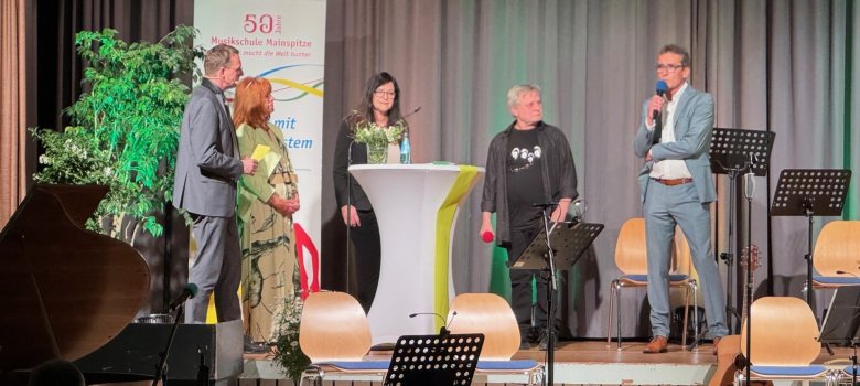 Feier "50 Jahre Musikschule Mainspitze" Team der Musikschulverwaltung