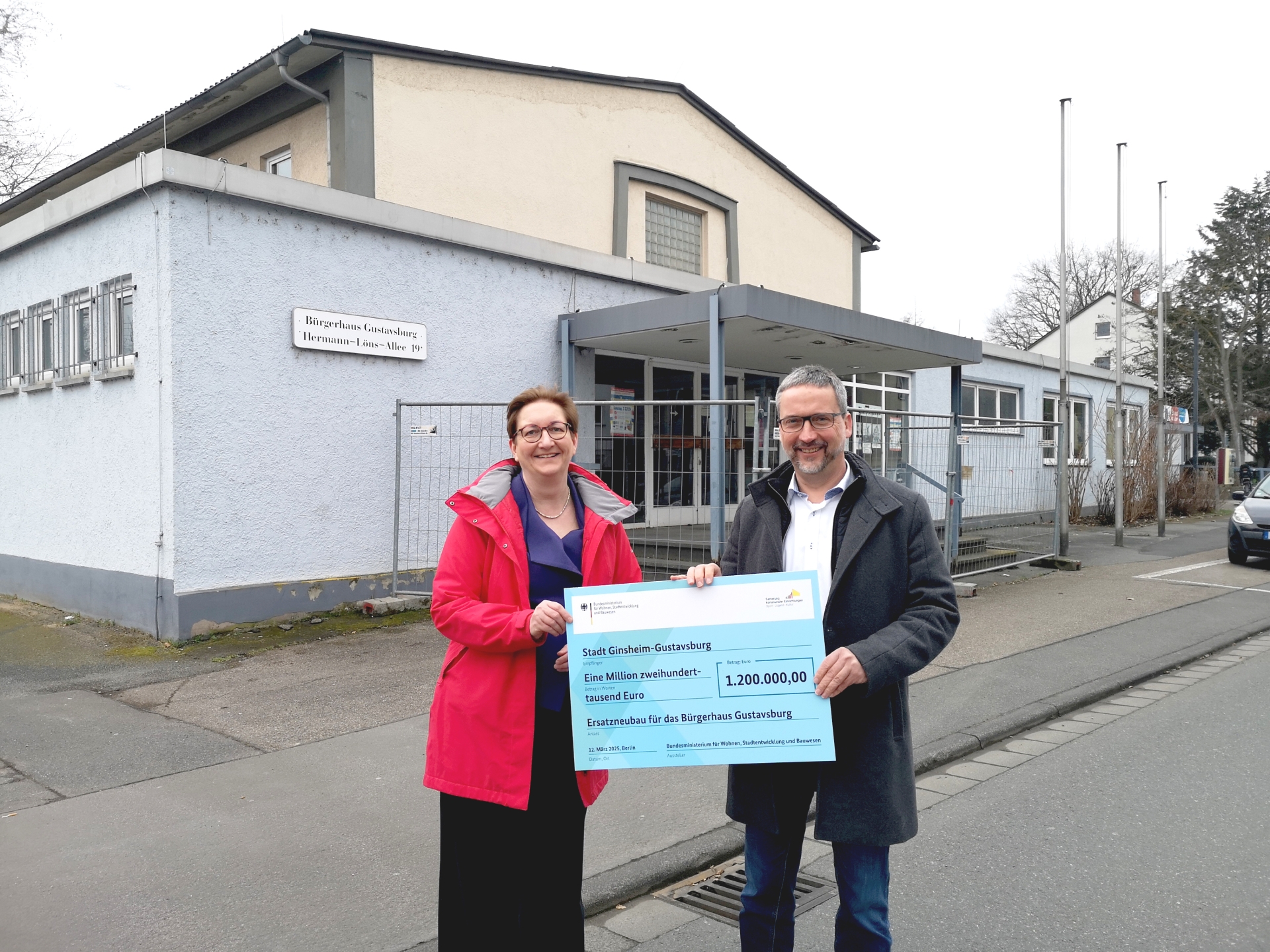 Übergabe Förderbescheid