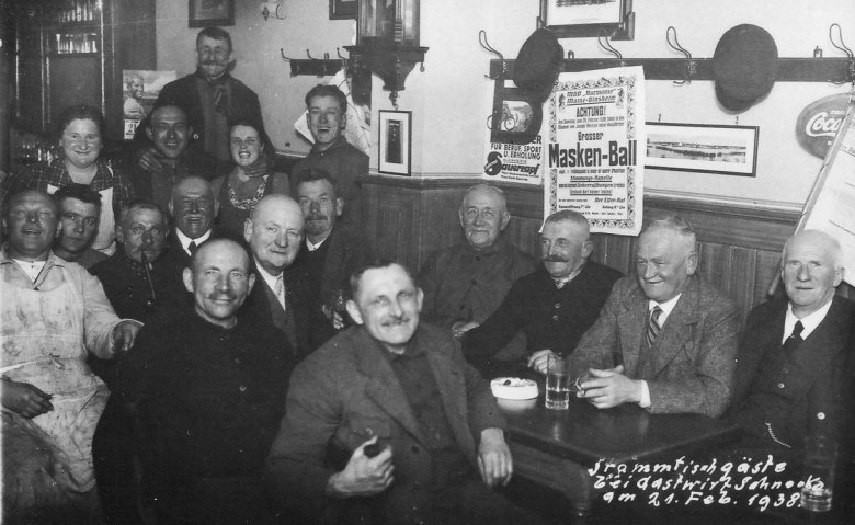 Gasthaus "Zur Stadt Mainz" aufgenommen von Wilhelm Fauth