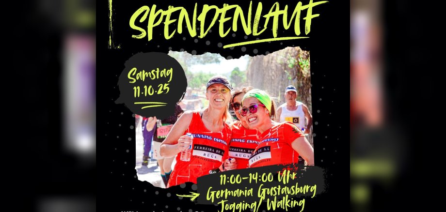 Plakat für Spendenlauf Plakat für Spendenlauf