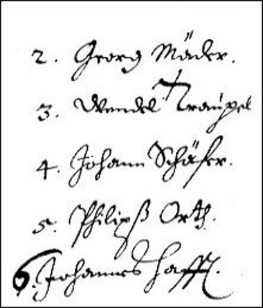 Schrift Ginsheimer Weistum Schrift Ginsheimer Weistum