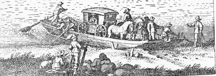 eine Fähre, die „Neh“ eine Fähre, die „Neh“