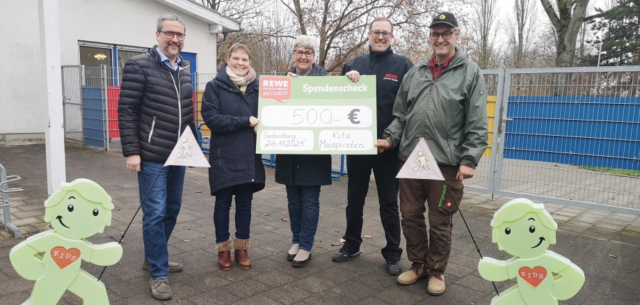 v.l.n.r.: Thorsten Siehr, Jennifer Silz, Heike Martin, Christian Märker und Peter Guthmann. v.l.n.r.: Thorsten Siehr, Jennifer Silz, Heike Martin, Christian Märker und Peter Guthmann.