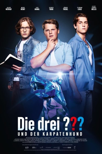 Filmplakat: Die drei Fragezeichen