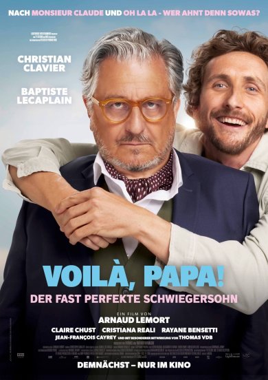 Filmplakat: Voilà Papa!- Der perfekte Schwiegersohn Filmplakat: Voilà Papa!