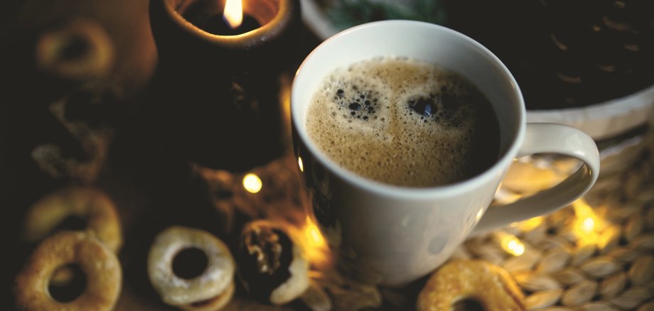 Plätzchen und Kaffee Plätzchen und Kaffee