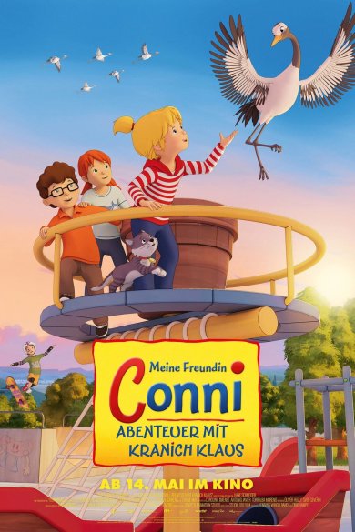 Filmplakat: Meine Freundin Conni 2 – Abenteuer mit Kranich Klaus Filmplakat: Meine Freundin Conni 2 – Abenteuer mit Kranich Klaus