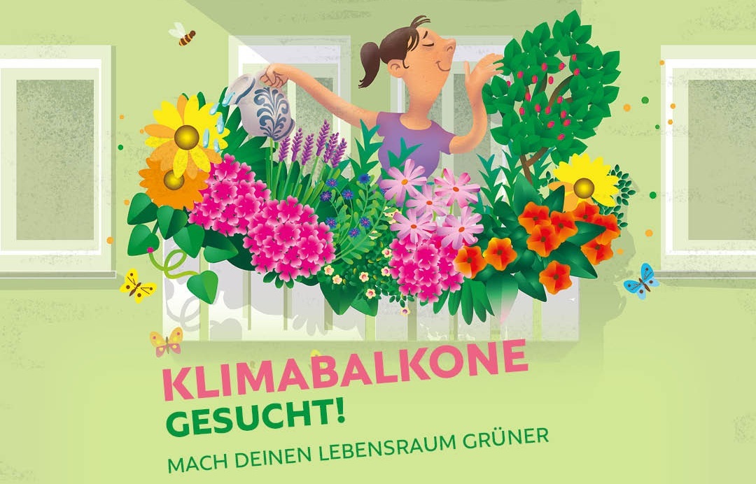Fotowettbewerb: Klimabalkone gesucht