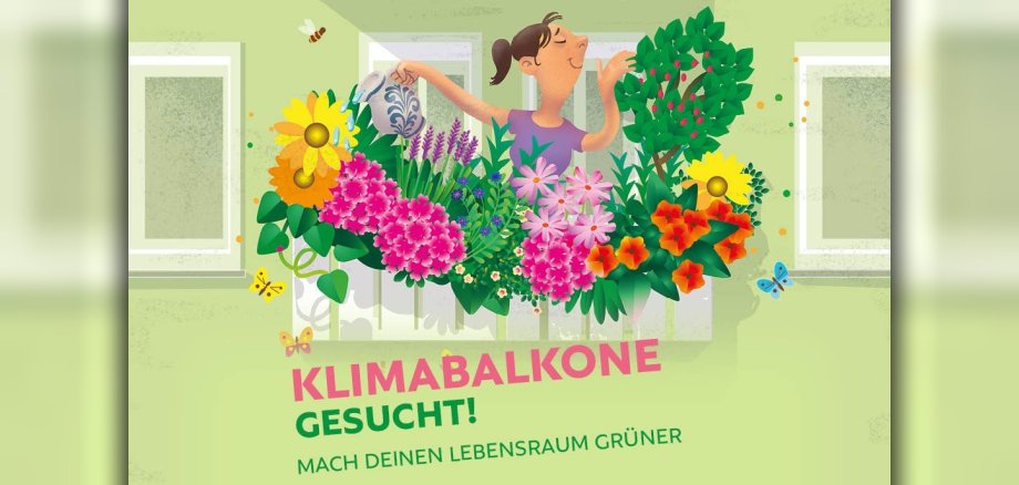 Fotowettbewerb: Klimabalkone gesucht