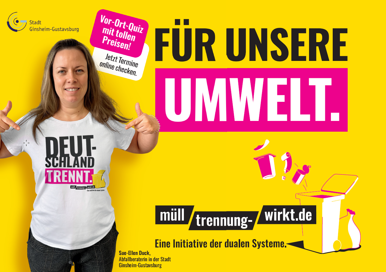 Werbefoto für Kampagne "Deutschland trennt"