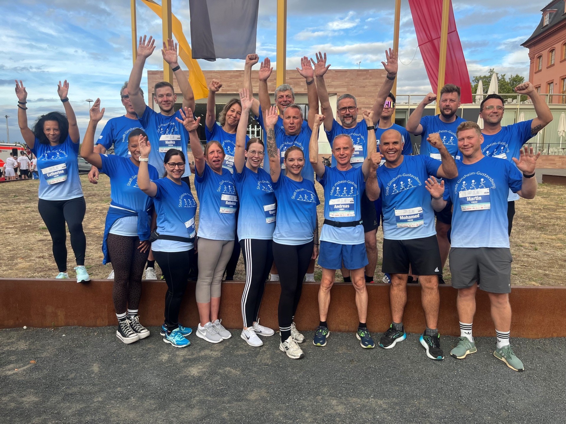 Team der Stadtverwaltung beim Mainzer Firmenlauf Team der Stadtverwaltung beim Mainzer Firmenlauf