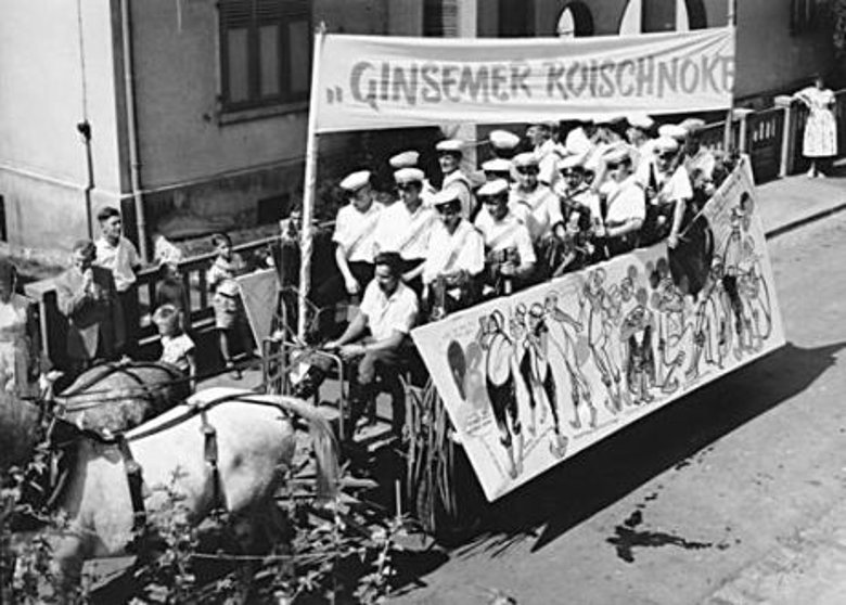 Kerweborsch Jahrgang 1940 an Kerb 1959 in der Ringstraße