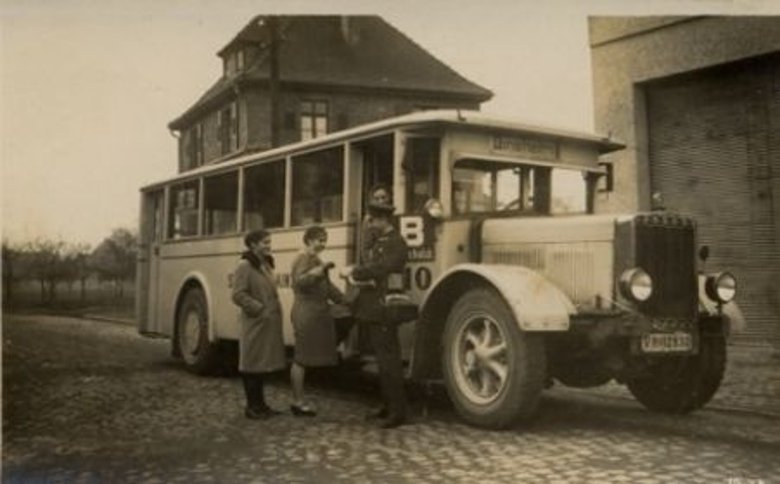 Stadtbus nach Mainz 1931