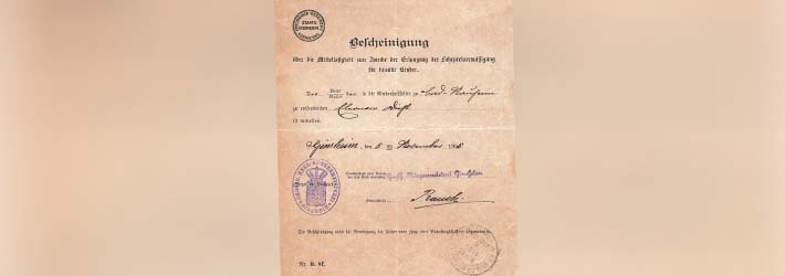 Bescheinigung über Mittellosigkeit Bescheinigung über Mittellosigkeit