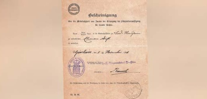 Bescheinigung über Mittellosigkeit Bescheinigung über Mittellosigkeit