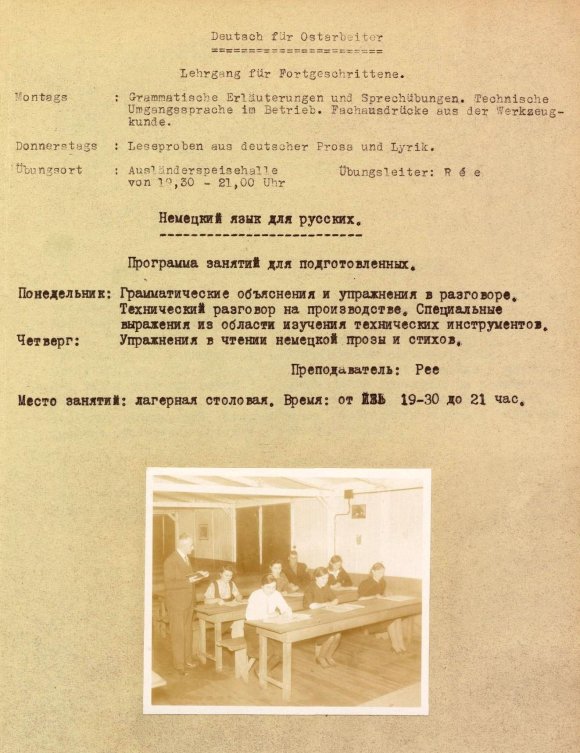 Deutschkurse für russische Muttersprachler