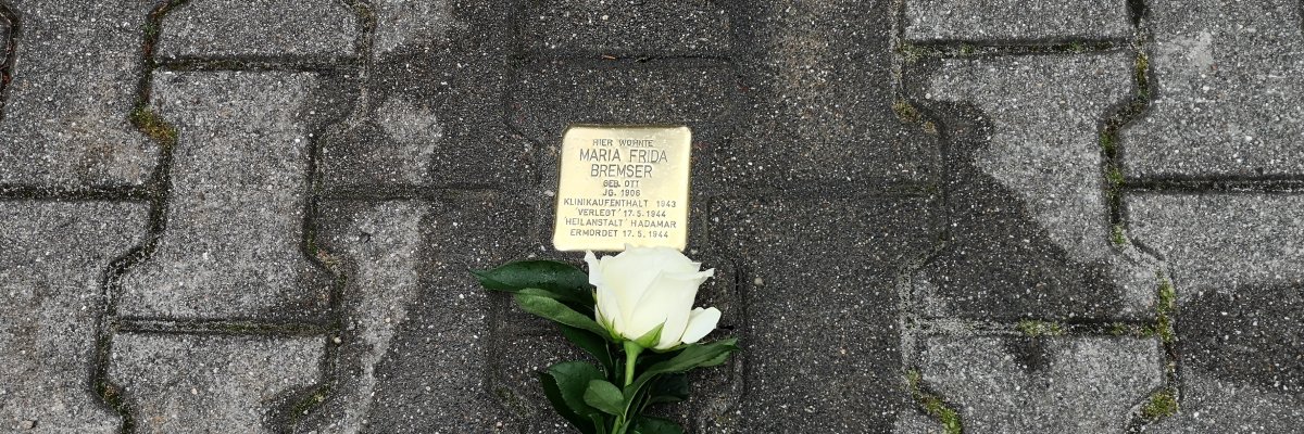 Erinnerungskultur: Stolperstein Erinnerungskultur: Stolperstein