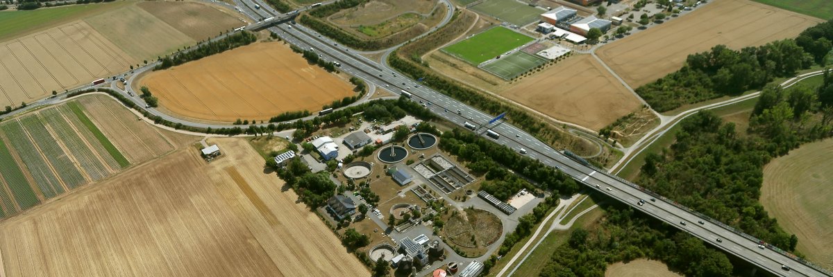 Luftbild - ASM und Bauhof