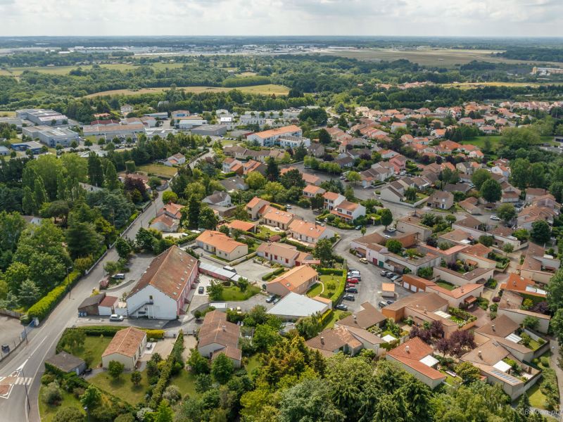 Bouguenais von oben