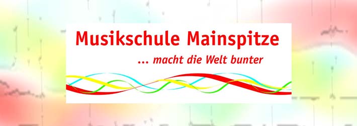 Banner: Musikschule Mainspitze