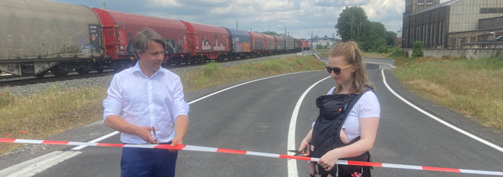 Eröffnung der Bahnunterführung in Gustavsburg 2021
