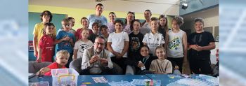 Bürgermeister Siehr besucht Ferienspiele