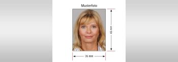 Musterbild Passfoto