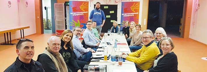 Planungstreffen für die Engagementbörse