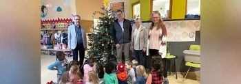 WS Elektro aus Ginsheim übergibt Spende an Kita