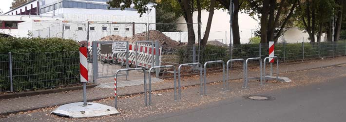 verlegter Eingang der Gustav-Brunner-Schule