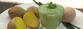 Treff im Treff: Kartoffeln mit Grie Soß