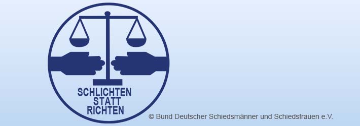 Logo: Schlichten statt Richten