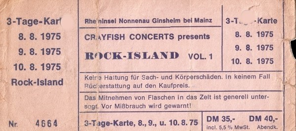 Ticket Rock Island