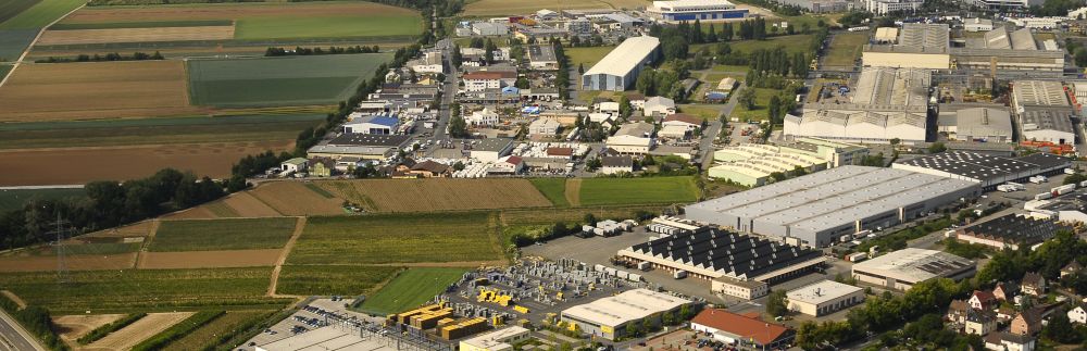 Industrial parks in Gustavsburg