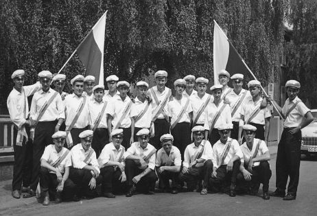 Kerweborsch Jahrgang 1940 an Kerb 1959 in der Ringstraße