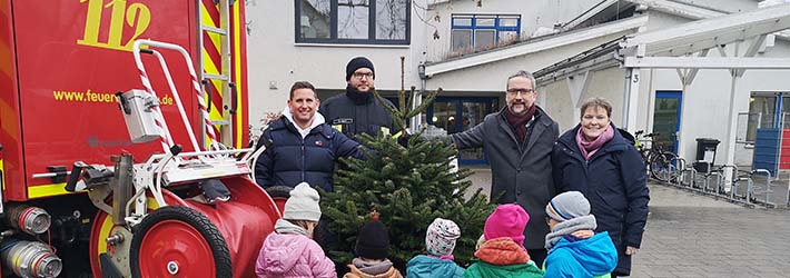Weihnachtsbäume für soziale Einrichtungen