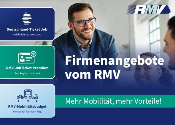 Mobilitätsangebote des RMV